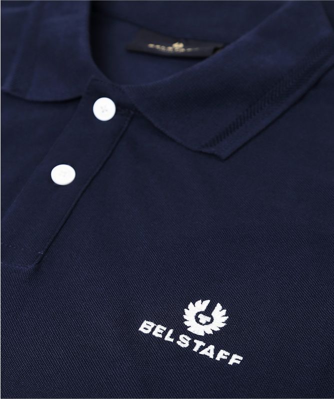 Belstaff Cotton Pique Short Sleeve Polo Shirt