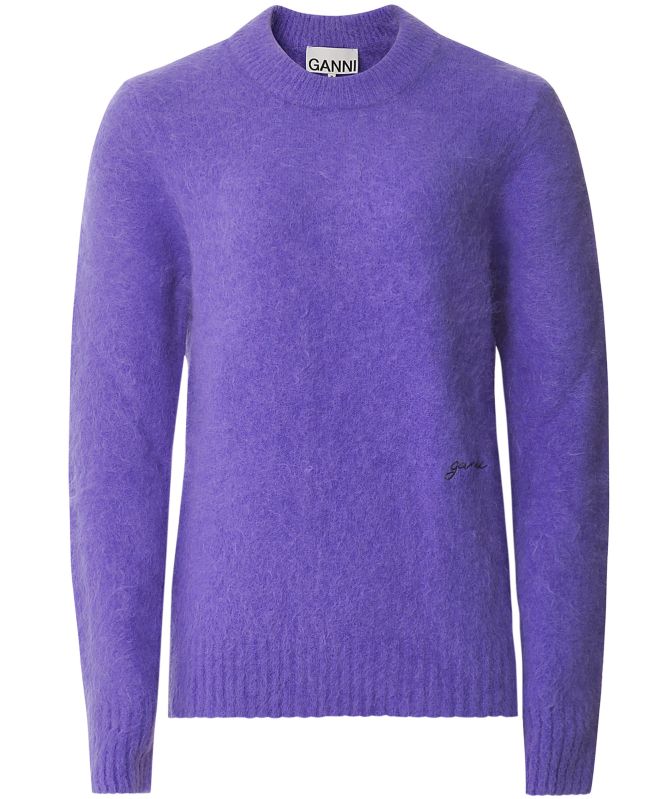 GANNI Brushed Alpaca Jumper