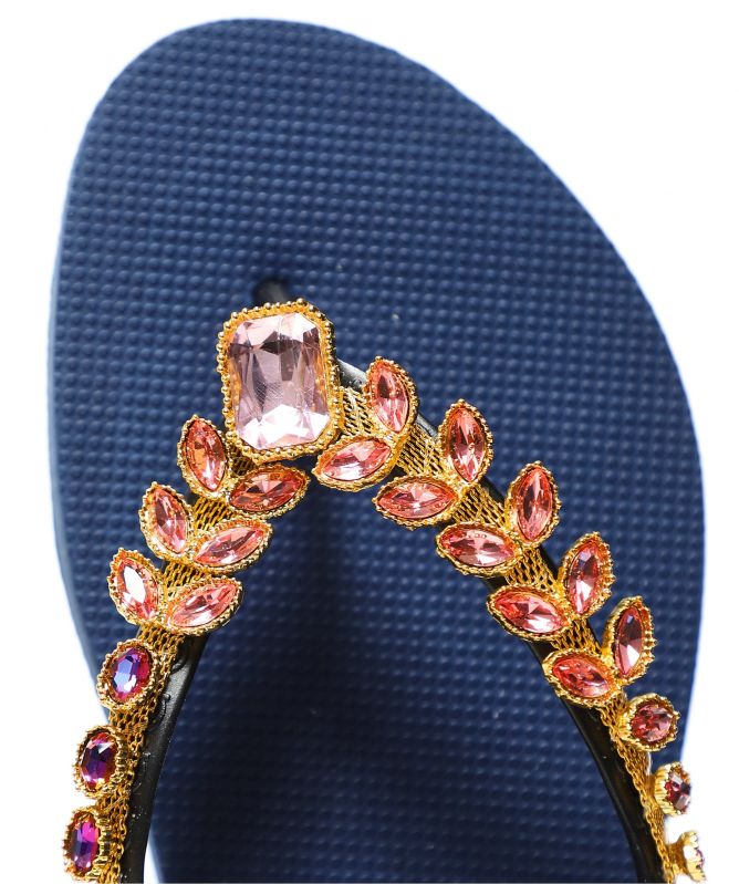 Uzurii Illusion Crystal Flip Flops