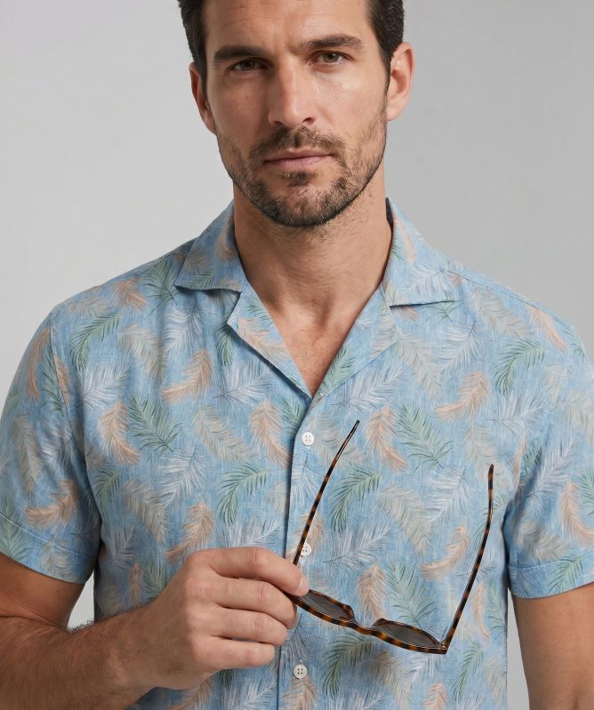 Jules B Cumbria Ink Bowling Shirt