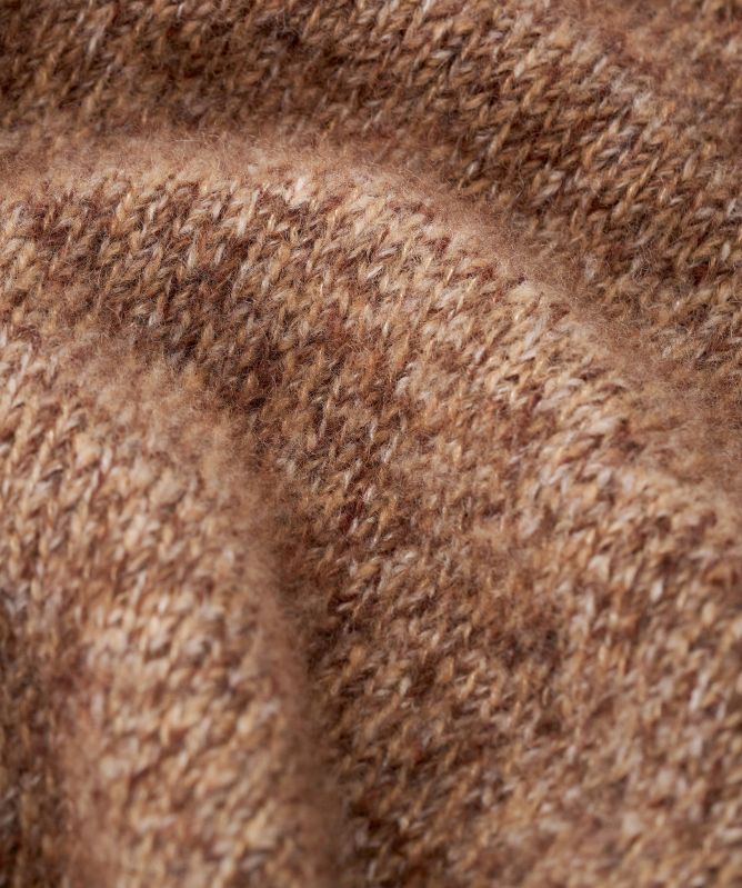 Soft Goat Marled Relaxed Fit Crewneck Jumper