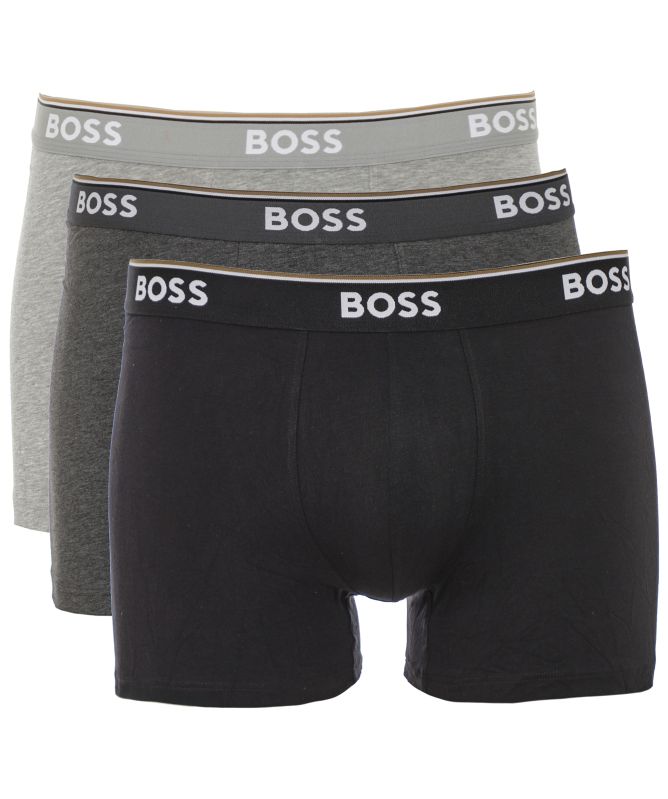BOSS Cotton Boxer Trunks Three Pack