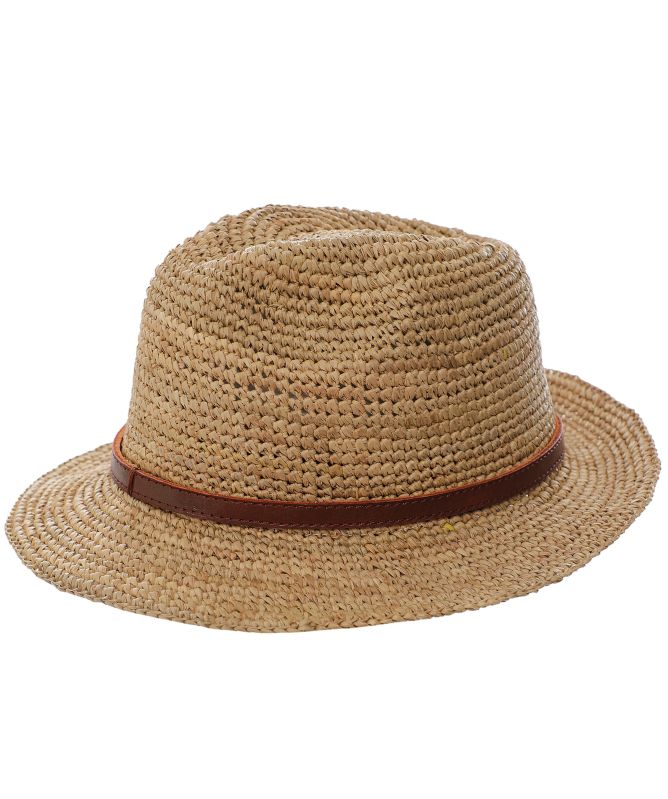 Naturellement Raffia Trilby Hat