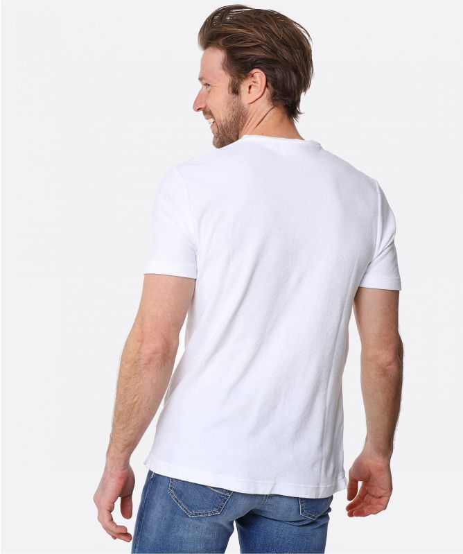 Hartford Towelling Pocket T Shirt