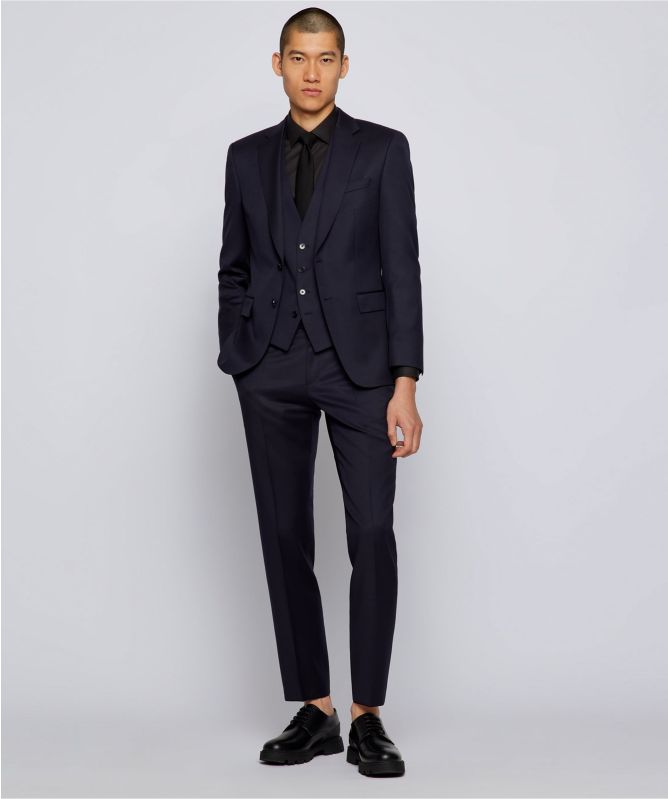 BOSS Virgin Wool H-Genius-B1 Trousers