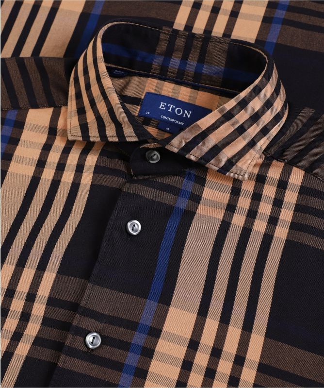 Eton Contemporary Fit Check Shirt