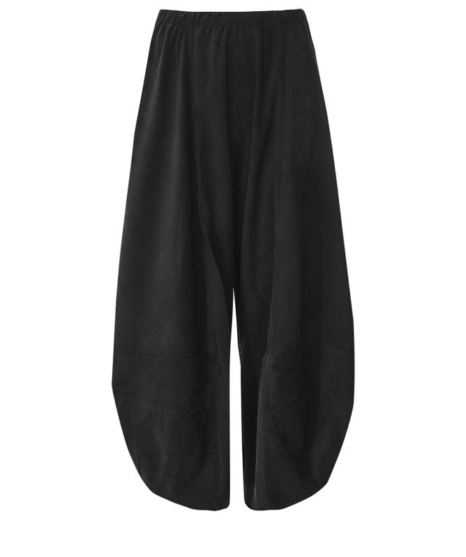 韓国人気★BLACKUP★WASHING ONE-TUCK BALLOON CORDUROY PANTS Ross Fold Corduroy Pants - IDF | 60% - Asian Fashion Online