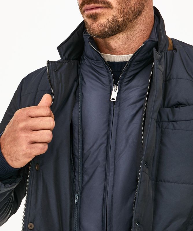 Hackett Quilted Blazer Jacket