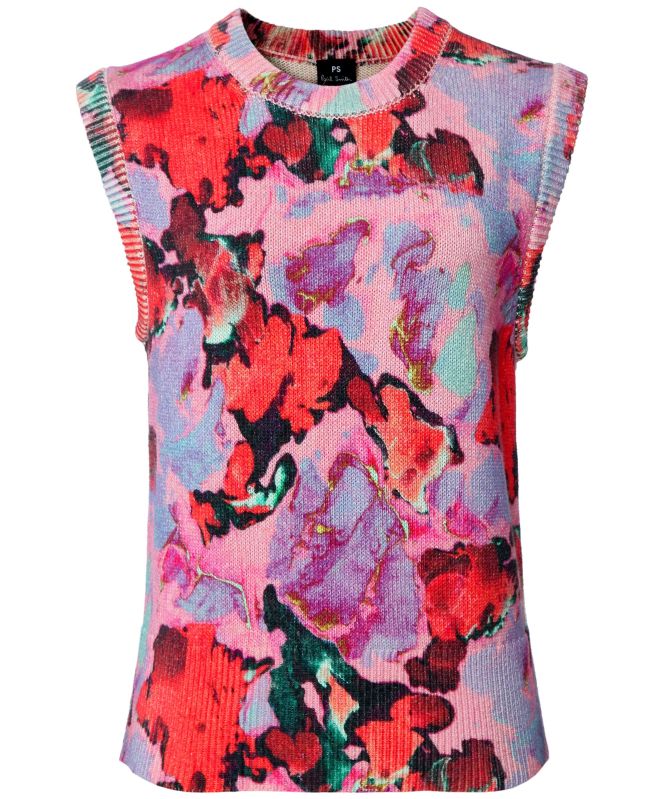 Paul Smith Marble Knitted Vest