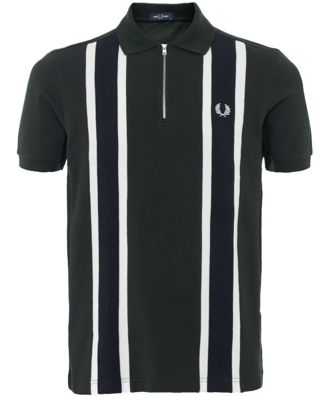 Fred Perry Tramline Zip Polo