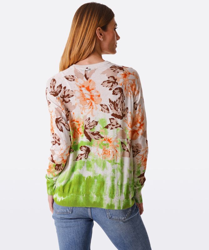 High Magnitude Floral Sweater