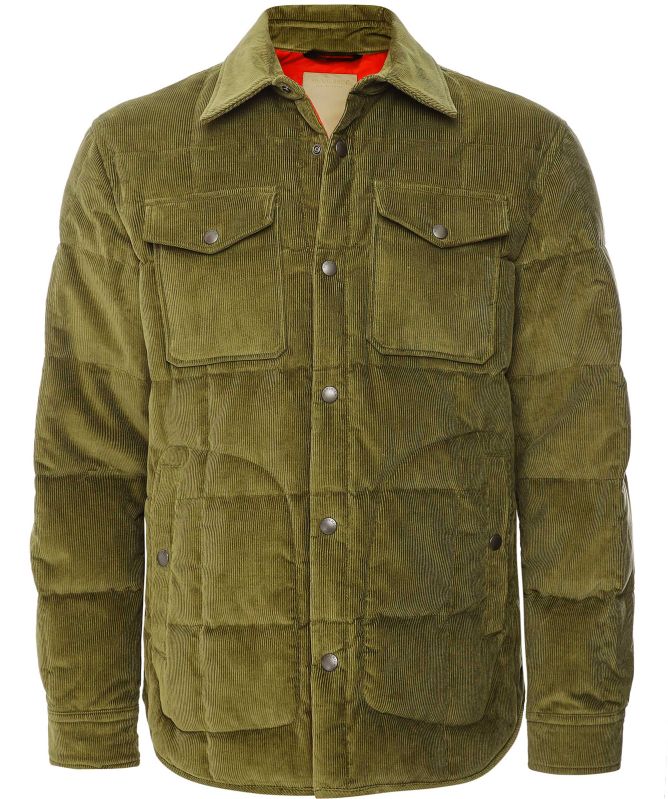 Woolrich Alaskan Down Corduroy Overshirt