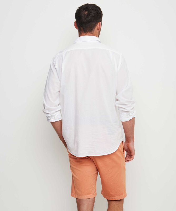 Hartford Cotton Voile Paul Shirt