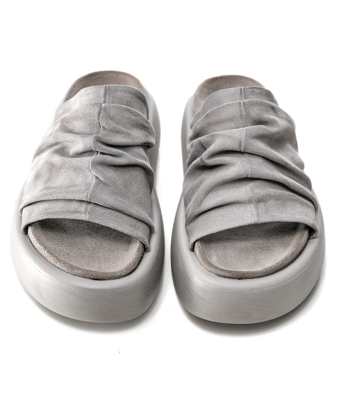 Sort Aarhus Suede Slider Sandals