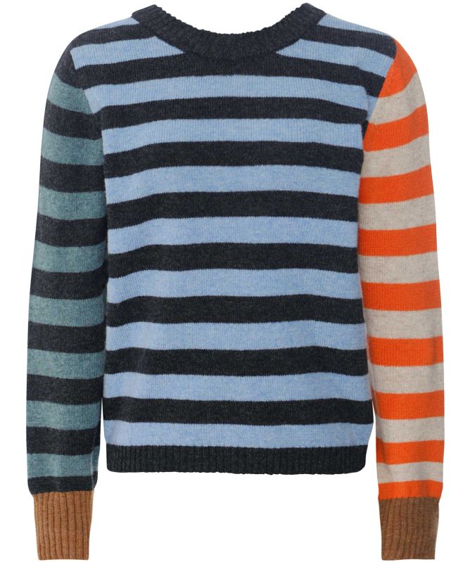 ERIBÉ Stobo Stripe Reversible Jumper