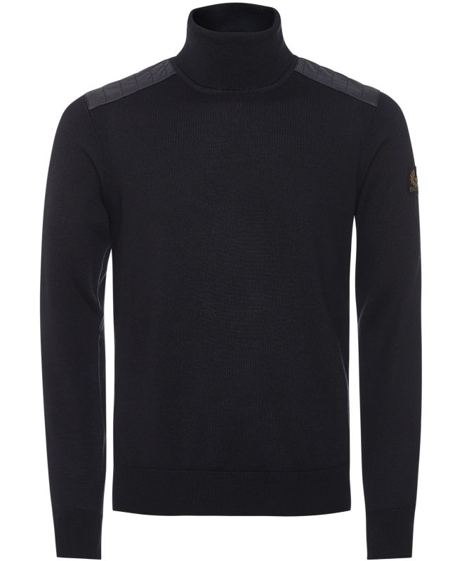 Belstaff Merino Kingsland Roll Neck Jumper