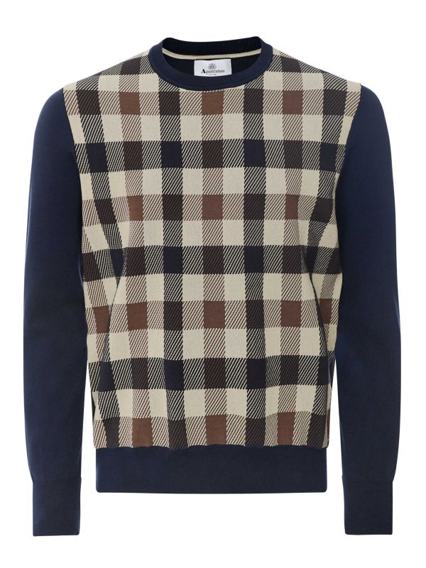 Aquascutum Macro Check Jumper