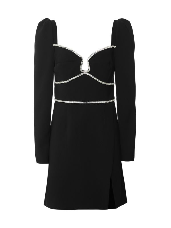 Self Portrait Crepe Diamante Mini Dress | Jules B 