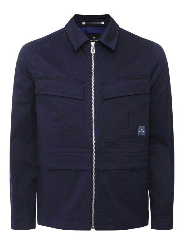 ジャケット・アウター 00s- paul smith zipup shirt jacket