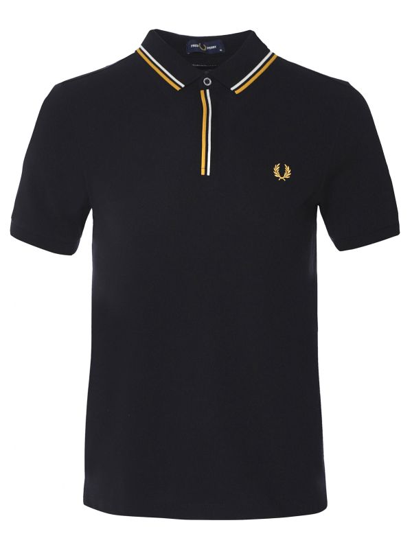 美品　FRED PERRY Lace Polo Shirt(10) 美品 FRED PERRY Lace Polo Shirt(10) Fred Perry - Lace Snow