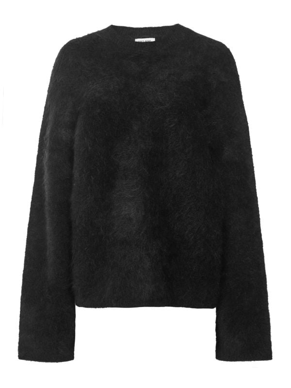 Soft Goat Brushed Alpaca Crewneck Jumper