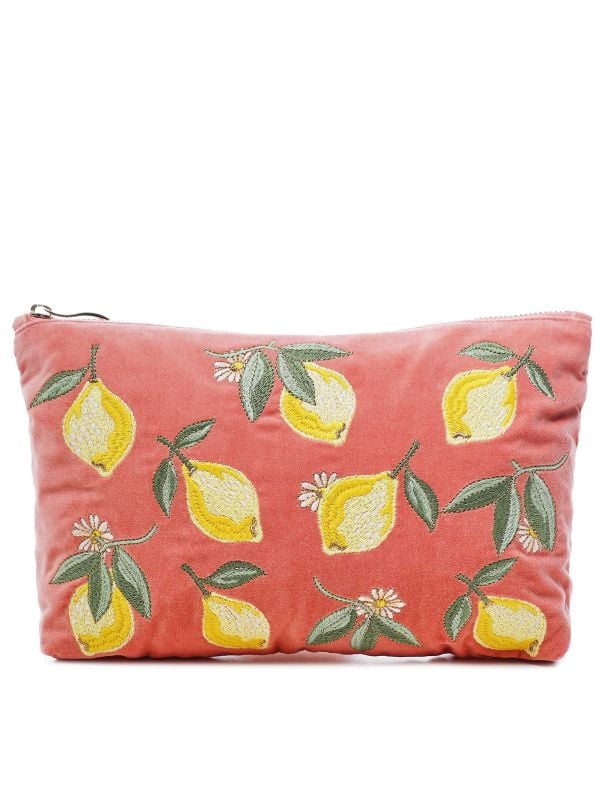 Elizabeth Scarlett レモンブロッサムミニポーチ Elizabeth Scarlett レモンブロッサムミニポーチ Lemon Blossom