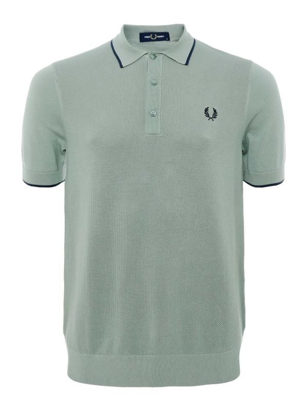 Fred Perry Pique Stitch Knitted Shirt