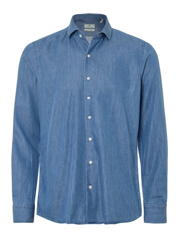 Thomas Maine Blue Denim Roma Shirt