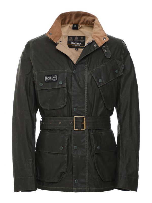 【ysak】Barbour SL INTERNATIONAL JACKET Barbour Green Wax Lightweight SL International Jacket | Jules B