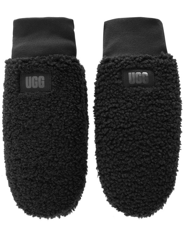 アグ 手袋 UGG 101099 W UGGFLUFF MITTEN WITH LOGO TAPE UGG UGGfluff Mitten With Logo Tape for Women | UGG® UK