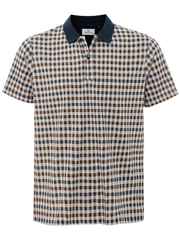 Aquascutum Club Check Polo Shirt