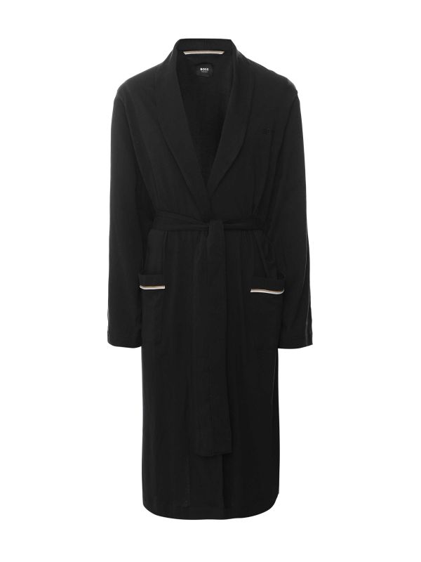 black jersey dressing gown bonprix Jersey Dressing Gown