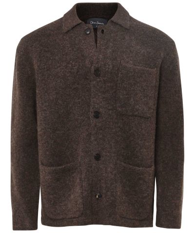 Hartford Boiled Wool Zip-Through Jacket | Jules B