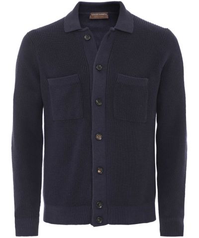 Filippo De Laurentiis Knitted Cotton Overshirt | Jules B