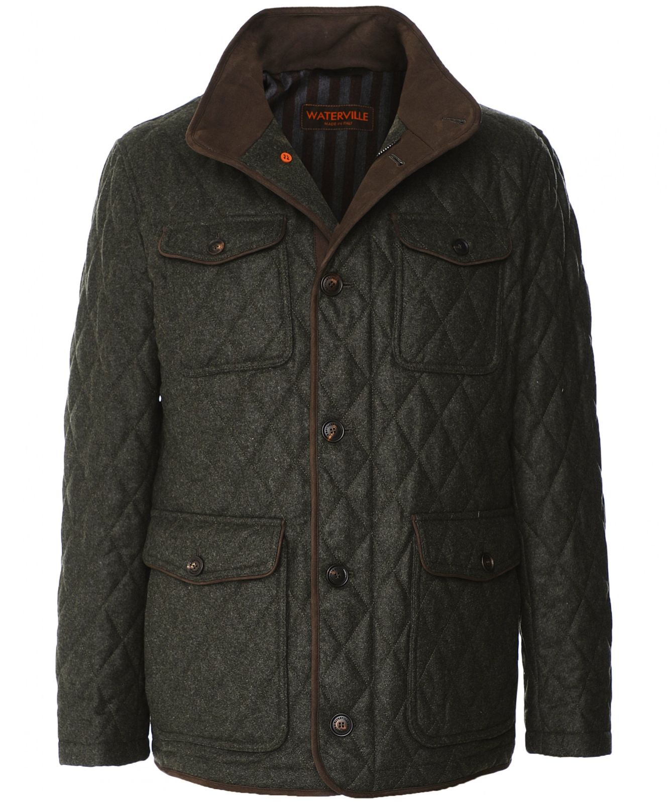 Waterville WaterRepellent Quilted Wool Jacket Jules B