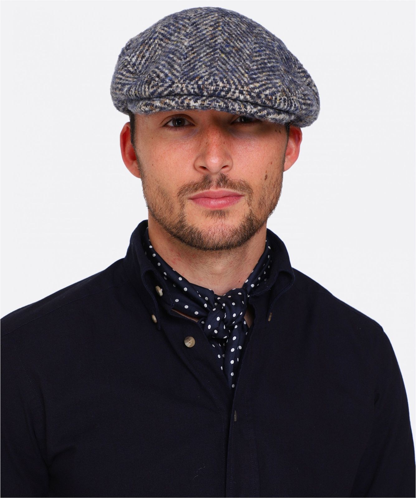 Stetson Wool Herringbone Kent Cap Jules B