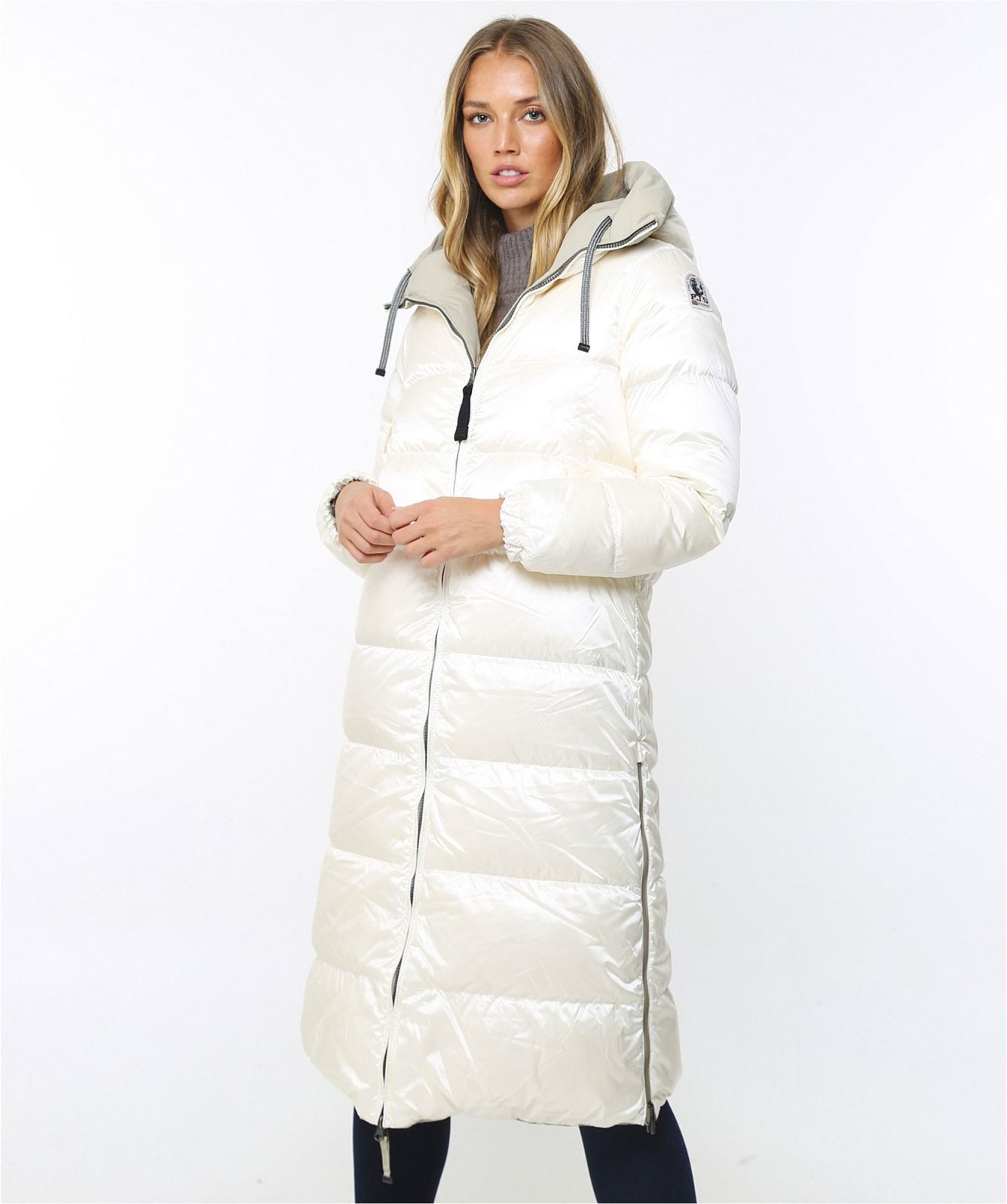Parajumpers White Reversible Sleeping Bag Coat Jules B