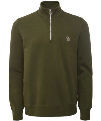 Paul Smith Half-Zip Zebra Sweatshirt