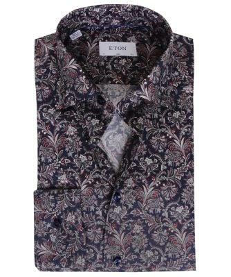 Eton Slim Fit Paisley Shirt