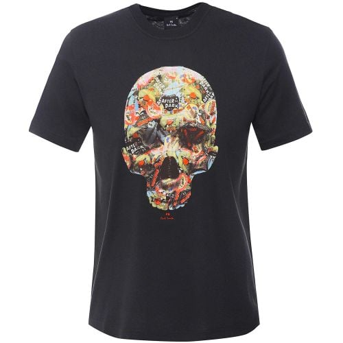 【送料関税込】Paul Smith Skull T-Shirt PS Paul Smith Square Skull T-Shirt | Oxygen Clothing