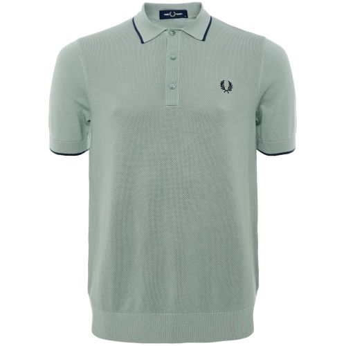Fred Perry Pique Stitch Knitted Shirt