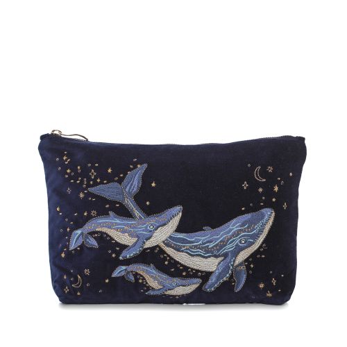 Elizabeth Scarlett Mystical Whale Everyday Pouch | Jules B