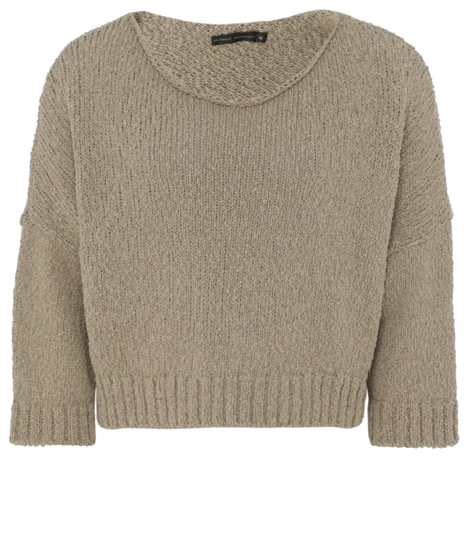 Lurdes Bergada Kombo Cropped Jumper