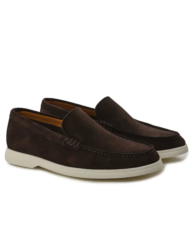 BOSS Suede Sienne Loafers