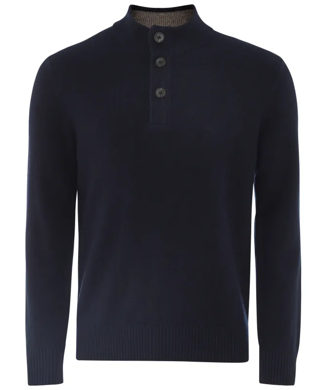 Thomas Maine Half Zip Button Jumper