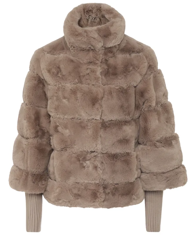 Rino and Pelle Feline Faux Fur Jacket
