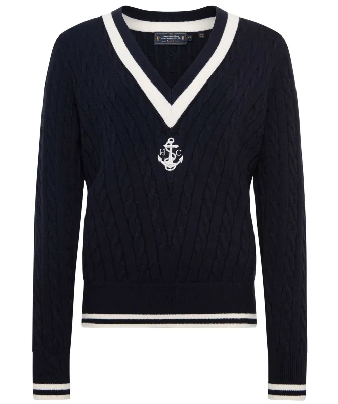 Holland Cooper Melissa V Neck Knit