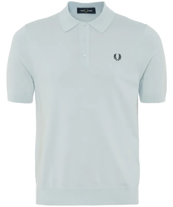 Fred Perry Knitted Polo Shirt