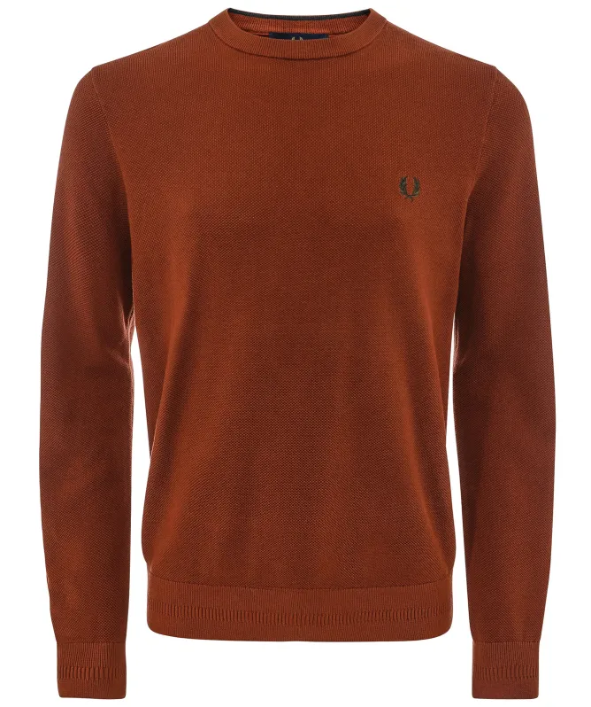 Fred Perry Piqué Stitch Jumper