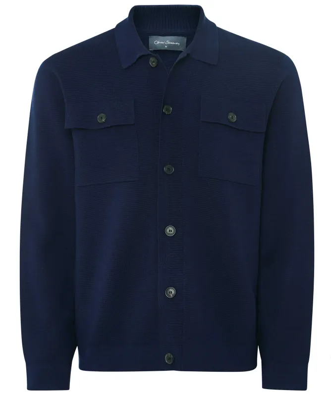 Oliver Sweeney Merino Wool Mellis Overshirt